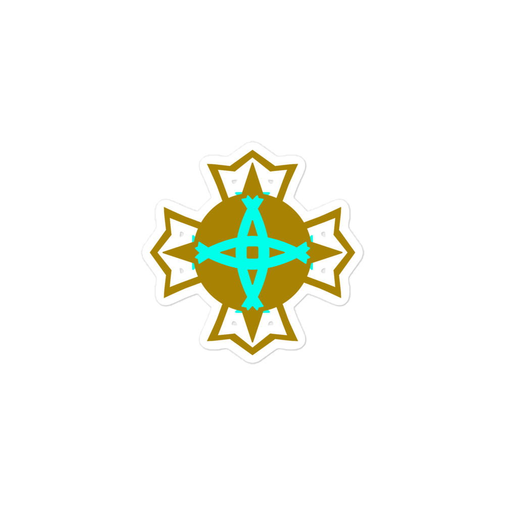 Pausey Gold Bubble-free sticker